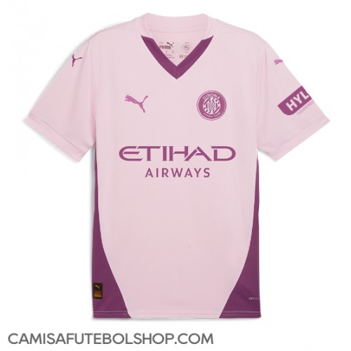 Camisa de time de futebol Girona Replicas 3º Equipamento 2024-25 Manga Curta